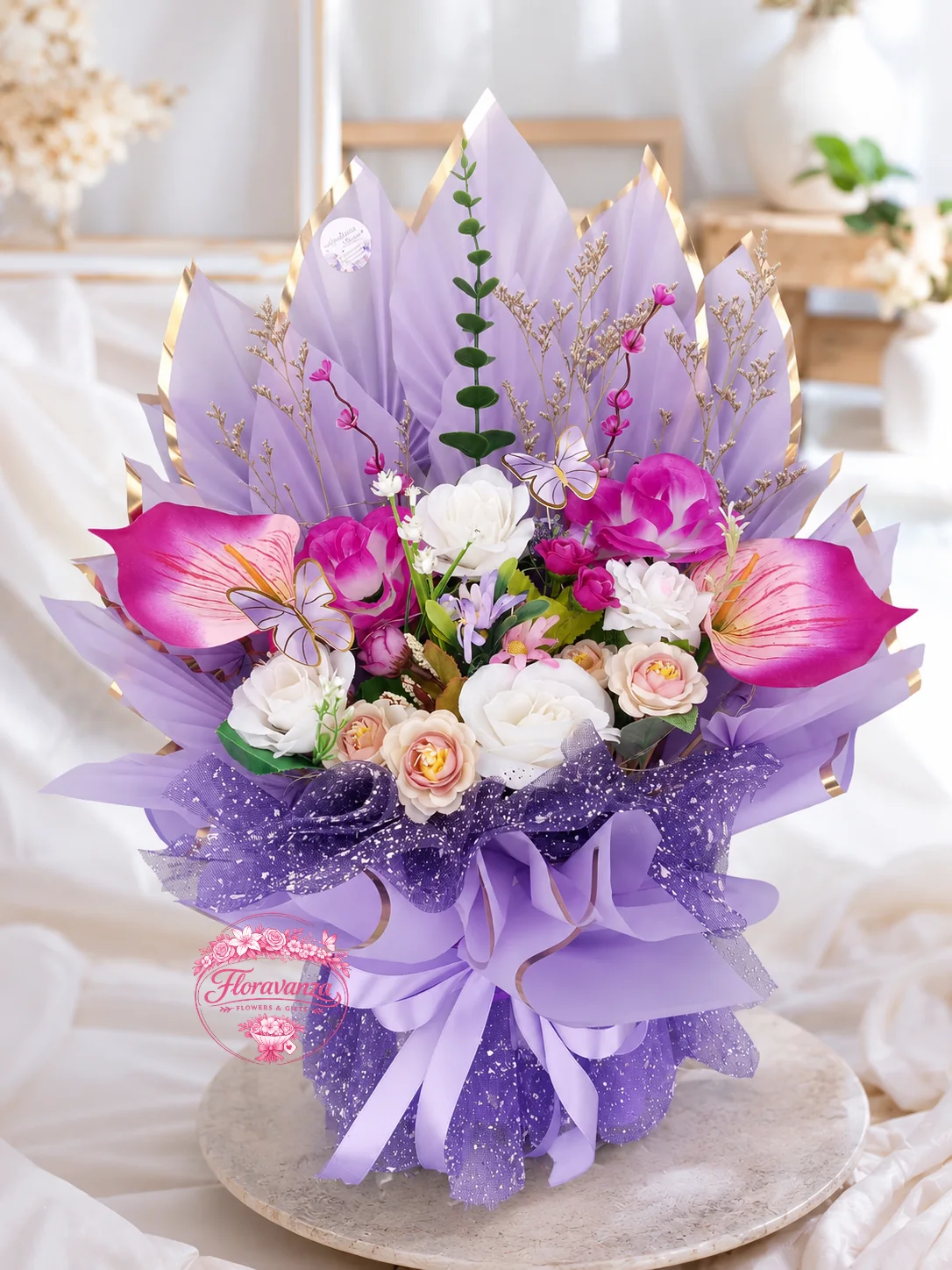 Lavender Butterfly Bloom